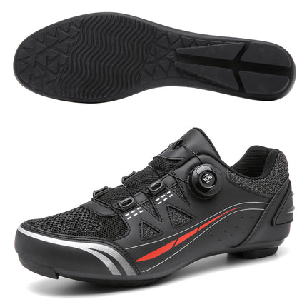 2023 Cross-border New Road Self-locking Riding Shoes Hard Sole Mountain Bike Shoes Power Bicycle Lock Shoes Men's Riding
