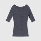 [carbon gray] one-word collar / M (45-52.5kg )