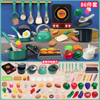 Green kitchen 86-piece set
