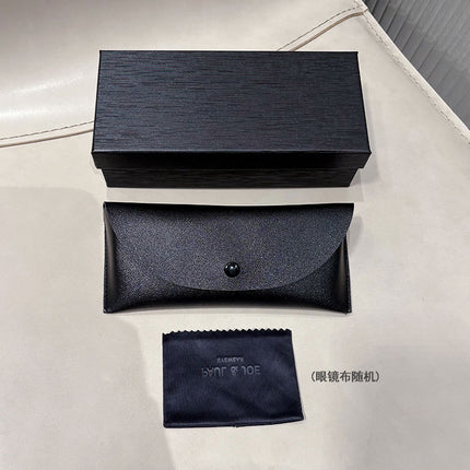 Daifa Glasses Case Glasses Cloth Glasses Bag Screwdriver Glasses Accessories Cloth Bag Portable Leather Box Anti-blue Light Test Card