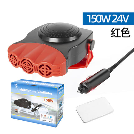 Car heater three-hole 12/24v dual-purpose heater car defrost demister car heater