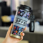 500ml / Overlord tea princess color print-black