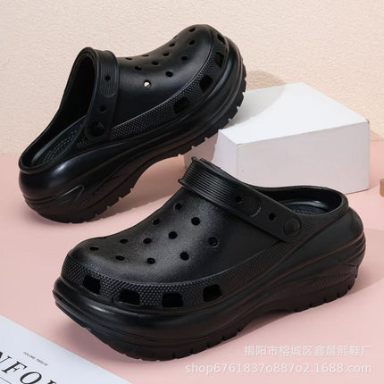 2025 New Korean-style Non-slip All-match Big Head Super Soft Cave Shoes Instagram Women's New Fashionable Outer Wear Cave Shoes