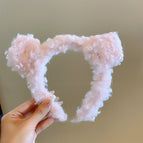 Pink curly hair band (DM0922)