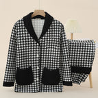 Plush lapel-black / M