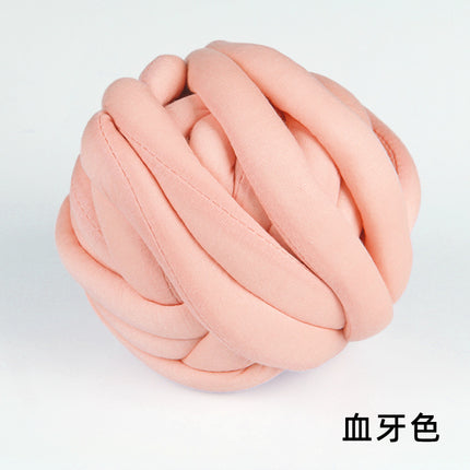 Knitting Yarn Ball Dopamine Color Chunky Yarn Blanket Cat Bed DIY Yarn Ball for Crochet