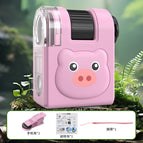 Piggy + mobile phone holder