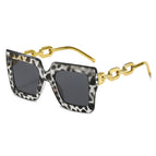 Black bean flower frame gray slice