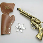 Golden cowboy gun (without belt)