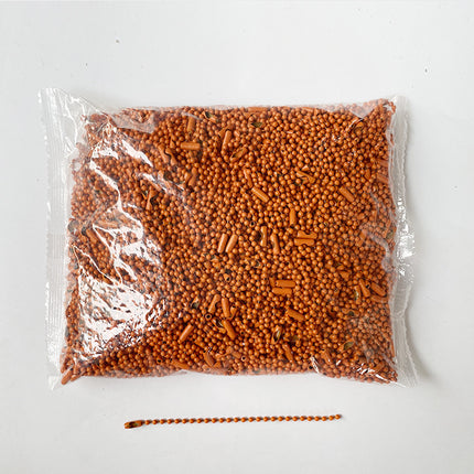 Wholesale color bead chain 2.4mm ball bead chain ball bead chain jewelry accessories DIY homemade hand-made chain goo card hanging chain
