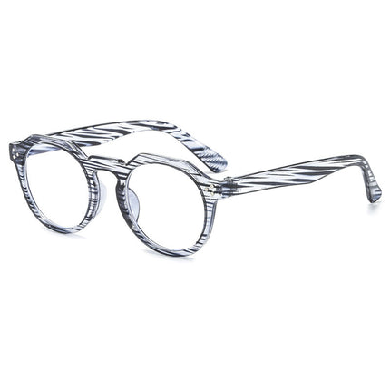 Irregular Anti-Blue Light Rice Nail Glasses Frame Jelly Color Fashionable Trendy Same Style Personalized Full Frame Glasses 3387