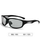 Black frame discoloration (polarized)