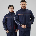 Jacket anti-static cotton jacket [navy blue] / 165m fits 50-60kg