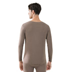 AB seamless suit-male camel / M