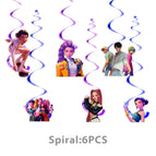 Hanging spin 6pcs
