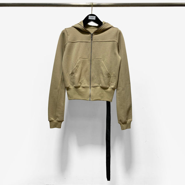 2026 New Women's Sweatshirt Dark Style Hoodie Jacket with Pockets European and American High Street Women's Waist-Cinching Ribbed Cotton Versatile