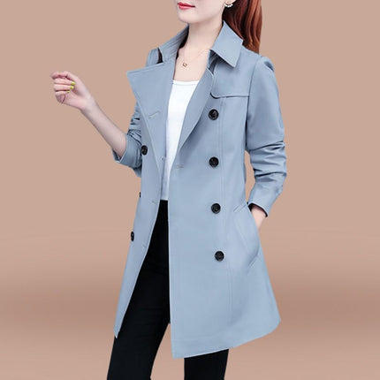 Women's Windbreaker 2025 Autumn New Style Short Slim Fit Women's Coat Mid-Length Waistcoat