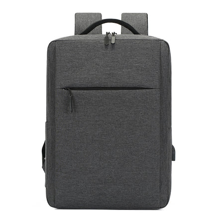 Business Backpack, Multifunctional Backpack, Large Capacity Travel Bag, Printable Logo Handbag, USB Convenient Computer Bag