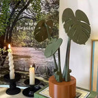 Dark green (leaves + branches + soil)