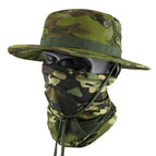 American green [first generation hat + ice silk scarf]