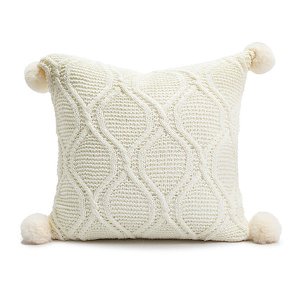 New Christmas pillow holiday decoration love pillow model room bedroom bedside tufted cushion pillowcase wholesale