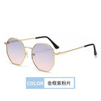 Gold frame purple powder tablets