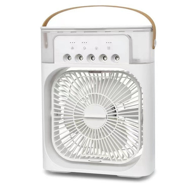 Five-hole spray refrigeration fan desktop electric fan student dormitory office desktop small fan professional generation