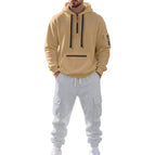 Khaki light gray pants / M