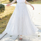 White wave dots / S