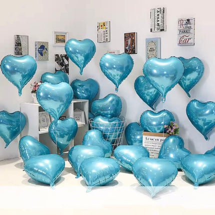 18inch Love Light Board Aluminum Film Balloon Wedding Room Decoration Valentine's Day Party Floating Love Balloon Wholesale