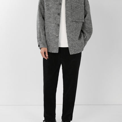 High Luxury Series Autumn and Winter Lazy Casual Light Mature Warm Jacket Coat Double-Sided Wool Wool Commuter Short Coat for Men