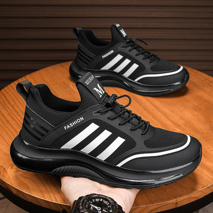Men's Shoes 2025 Summer New Style Mesh Popcorn Breathable Mesh Shoes Lightweight Trendy Shoes Sports Casual Shoes in Stock