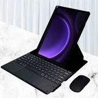 [touch model] 360 black protective cover square key touch keyboard to send the same color mouse [excluding stylus]]