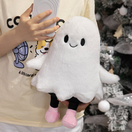 Cross-Border Ghost Cute Pillow Halloween Doll Cat Pillow Skin-Friendly Full Doll Pillow Birthday Gift Batch