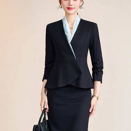 Case Field Customer Service Professional Suit suit Women's Spring and Autumn Temperament High-end Club Tooling Hotel Reception Work Clothes