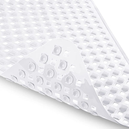 Bathroom Non-Slip Mat Long Diamond-Shaped Bathtub Mat European and American Popular Bath Mat Anti-Fall Suction Cup Foot Mat Shower Room Floor Mat