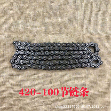 Jialing JH70 chain motorcycle accessories transmission chain size tooth disc flywheel three-piece 420 chain
