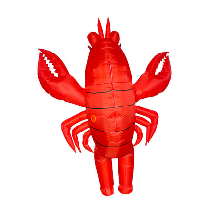 Cross-Border New Carnival Big Lobster Inflatable Costume Toy Halloween Party Marine Animal Shark Inflatable Suit