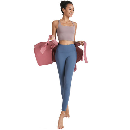 Yoga Hip Covering Skirt Sports Fart Covering Curtain Quick-drying Fitness Skirt Shawl Running Lace-up Anti-light Skirt