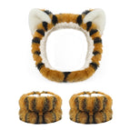 Little tiger yellow 1 headband/2 wristbands