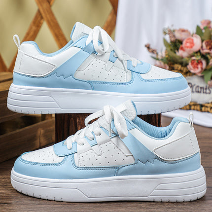Korean-style Trendy Thick-soled Skate Shoes for Couple Casual sneaker Fashion All-match Outdoor Fashionable Soft-soled Comfortable School Shoes