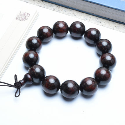 Venus Old Material Zambia Lobular Red Sandalwood Handheld Chain High Oil Mimi Buddha Bead String New Chinese Style Ornament for Men and Women