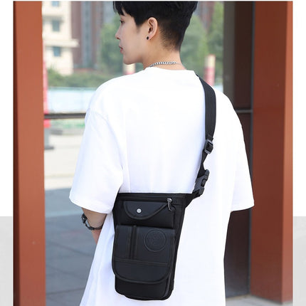Motorcycle Riding Leg Bag Waist Bag Men's and Women's Knight Motorcycle Waterproof Outdoor Sports Running Multifunctional Crossbody Bag Trendy