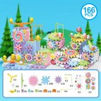 166pcs electric building blocks [2 motors] battery version