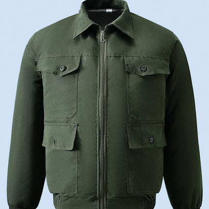 Summer Cooling Air-Conditioned Clothing, Heatstroke Prevention and Cooling, Construction Site Workers' Labor Protection Workwear, Same Style Outdoor Welder Clothing for Men and Women
