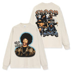 apricot long sleeve / S