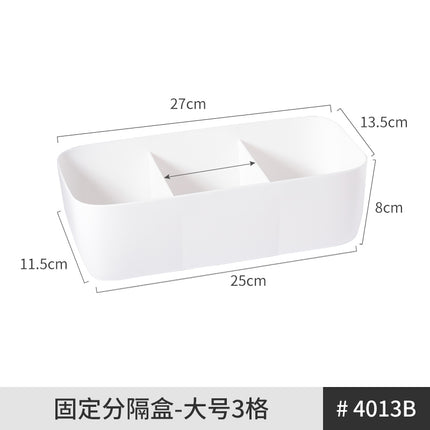 Desktop Storage Box Kitchen Cabinet Sink Tableware Chopsticks Cosmetics Sundries Station Stationery Books Snacks