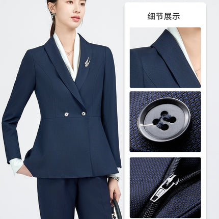 2025 new business attire women's fashion suit overalls women's suits high-end formal work clothes in stock