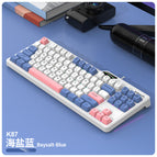 Viper K87 gaming keyboard-sea salt blue