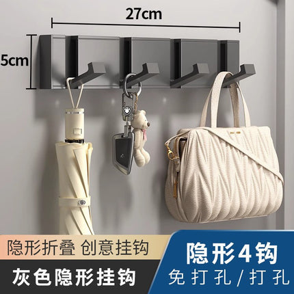 Jingpeng Invisible Hook Gun Grey Punch-free Hallway Wardrobe Clothes Hook Door Rear Hook Wall Hanger Wall Key